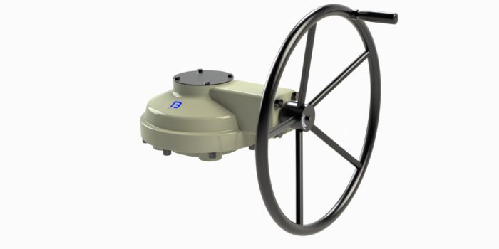 Редуктор многооборотный с конической передачей серия ПРК